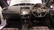 VW Polo GTI dashboard at Auto Expo 2016