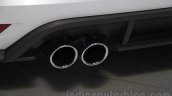 VW Polo GTI exhaust at Auto Expo 2016