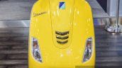 Vespa VXL 150 yellow indicators at Auto Expo 2016