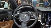 Volvo S90 steering wheel at the 2016 Geneva Motor Show Live