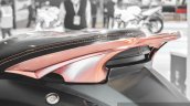 Yamaha Fascino X Special Edition pillion grab handle rail at Auto Expo 2016