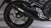 Yamaha R15S exhaust at Auto Expo 2016