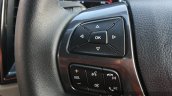 2016 Ford Endeavour 2.2 AT Titanium left spoke Review
