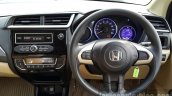 2016 Honda Amaze 1.2 VX (facelift) driver's area First Drive Review