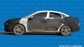 2016 Hyundai Verna side profile spied