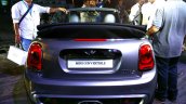 2016 Mini Convertible rear India launched