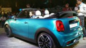 2016 Mini Convertible rear angle India launched