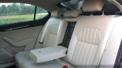 2016 Skoda Superb Laurin & Klement rear seat First Drive Review