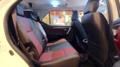 2016 Toyota Fortuner TRD Sportivo rear seats launched in Thailand