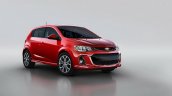 2017 Chevrolet Sonic hatchback front three quarters right side