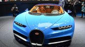 Bugatti Chiron front at the 2016 Geneva Motor Show
