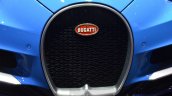 Bugatti Chiron front grille at the 2016 Geneva Motor Show