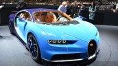 Bugatti Chiron front left three quarter at the 2016 Geneva Motor Show
