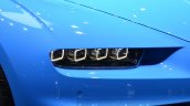 Bugatti Chiron headlight side view at the 2016 Geneva Motor Show