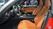 Fiat 124 Spider front seats at 2016 Geneva Motor Show