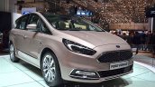 Ford S-Max Vignale front three quarter at the 2016 Geneva Motor Show Live