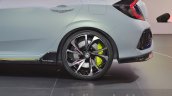 Honda Civic Hatchback Prototype wheel and tire at the 2016 Geneva Motor Show
