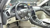 Infiniti Q50 Hybrid interior at the 2016 Geneva Motor Show