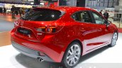 Mazda3 1.5L SKYACTIV-D rear three quarter at 2016 Geneva Motor Show