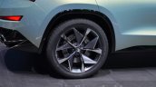 Skoda VisionS SUV concept wheel at the 2016 Geneva Motor Show