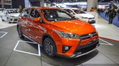 Toyota Yaris TRD Sportivo front quarter at 2016 BIMS