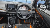 Toyota Yaris TRD Sportivo steering at 2016 BIMS