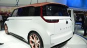 VW Budd-e Concept rear three quarter at the 2016 Geneva Motor Show Live