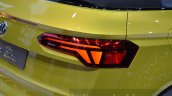 VW T-Cross Breeze concept taillamp at the Geneva Motor Show Live