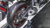 Yamaha R3 Matte Grey exhaust at 2016 BIMS