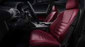 2016 Lexus IS 200t (facelift) front seats