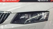 2016 Skoda Octavia headlamp spy shot China
