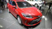2016 Toyota Vios (facelift) front quarter at the Auto China 2016