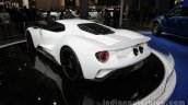 2017 Ford GT white at Auto China 2016 rear three quarters