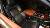 2017 Lincoln Continental seat Black spied