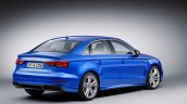 Audi A3 Sedan facelift rear quarters press shots