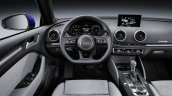 Audi A3 Sedan facelift steering press shots