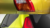 Datsun redi-GO taillamp Concept vs Reality
