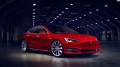 New Tesla Model S (facelift) front three quarters