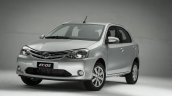 New Toyota Etios front quarter launched in Brazil