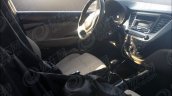 Next-gen 2017 Hyundai Verna interior spyshot