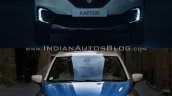 Renault Kaptur vs. Renault Captur front