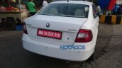 Skoda Rapid facelift rear spied up close