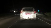 Tata Hexa rear spied testing on NH4 highway