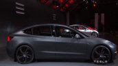 Tesla Model 3 grey side profile
