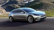 Tesla Model 3 official image front three quarters right side