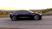 Tesla Model 3 official image side profile