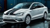 125 PS VW Polo GT sedan front three quarter unveiled in Russia