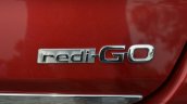 Datsun redi-GO badge Review