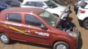 Maruti Alto 800 facelift side dealer car spied