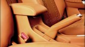 Maruti Baleno with fully-customized interior armrest and handbrake